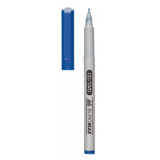 Маркер водостойкий Buromax Jobmax BM.8701-02 0.6 мм синий Маркер водостойкий Buromax Jobmax BM.8701-02 0.6 мм синий