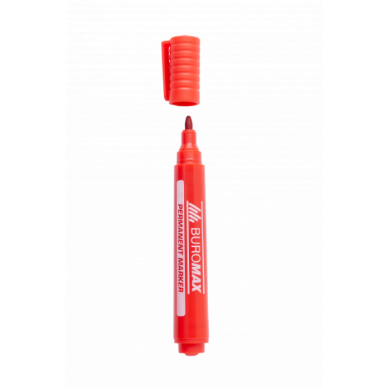 Маркер водостойкий Buromax Jobmax BM.8700-05 красный Маркер водостойкий Buromax Jobmax BM.8700-05 красный
