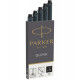 Картриджі Parker Quink 5 штук чорний (11 410BK) Картриджі Parker Quink 5 штук чорний (11 410BK)