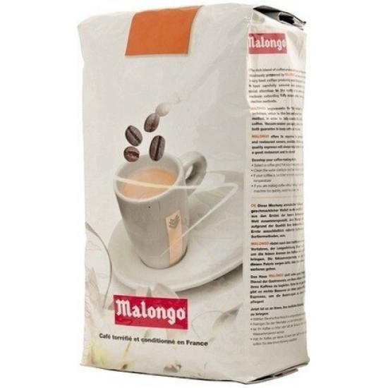 Кава в зернах Malongo RISTRETTO 1 кг Кава в зернах Malongo RISTRETTO 1 кг