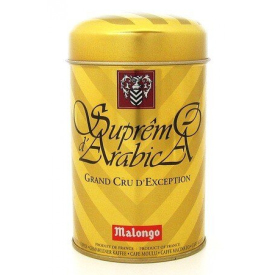 Кава мелена Malongo Supremo D Arabica з/б 250 г
