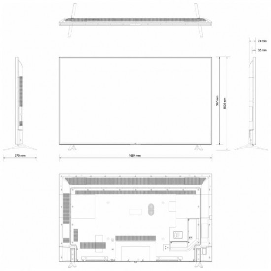 Телевизор Nokia Smart TV 7500A Телевизор Nokia Smart TV 7500A