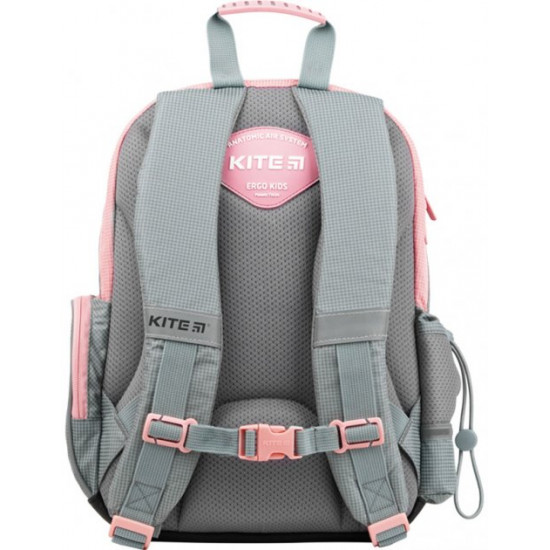 Рюкзак школьный Kite для девочки 36x25x12 см 12 л серо-розовый (K22-771S-2) Рюкзак школьный Kite для девочки 36x25x12 см 12 л серо-розовый (K22-771S-2)