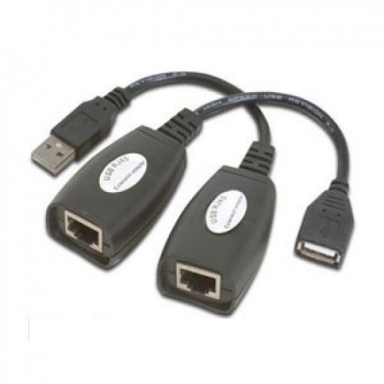 USB удлинитель по RJ45 витой паре до 50м USB удлинитель по RJ45 витой паре до 50м