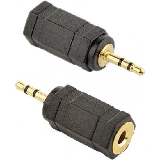 Переходник Cablexpert 3.5 мм - 2.5 мм Черный (A-3.5F-2.5M) Переходник Cablexpert 3.5 мм - 2.5 мм Черный (A-3.5F-2.5M)
