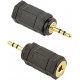 Переходник Cablexpert 3.5 мм - 2.5 мм Черный (A-3.5F-2.5M) Переходник Cablexpert 3.5 мм - 2.5 мм Черный (A-3.5F-2.5M)