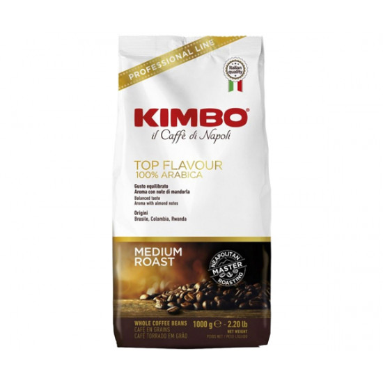 Кава KIMBO Top Flavour у зернах 1 кг Кава KIMBO Top Flavour у зернах 1 кг