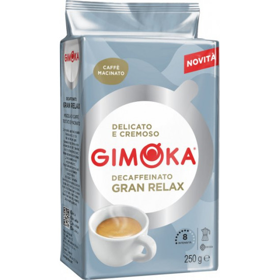 Кава мелена Gimoka Gran Relax Dec 250 г (8003012000169) Кава мелена Gimoka Gran Relax Dec 250 г (8003012000169)