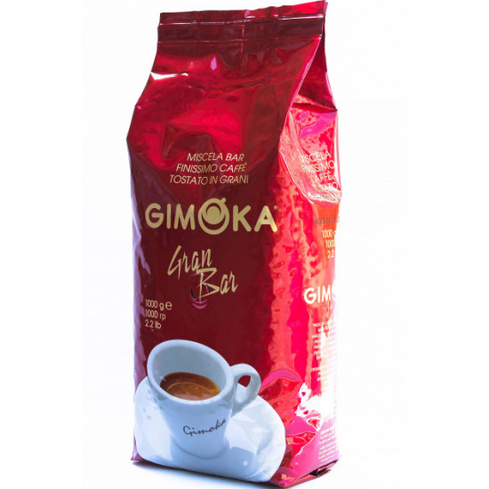 Кава у зернах Gimoka Gran Bar 1 кг Кава у зернах Gimoka Gran Bar 1 кг