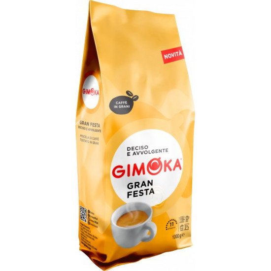 Кава в зернах Gimoka Oro Gran Festa 1 кг (8003012000435) Кава в зернах Gimoka Oro Gran Festa 1 кг (8003012000435)