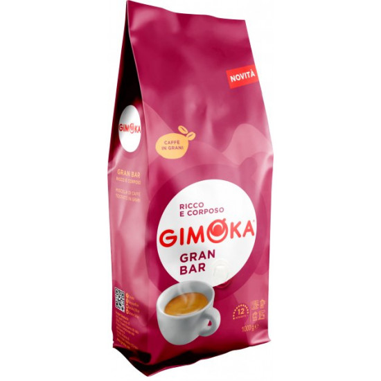 Кава в зернах Gimoka Rosso Gran Bar 1 кг (8003012000039) Кава в зернах Gimoka Rosso Gran Bar 1 кг (8003012000039)