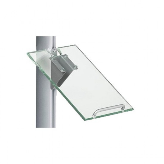 Полка для стоек наклонная SMS Angled shelf M/L Grey Полка для стоек наклонная SMS Angled shelf M/L Grey