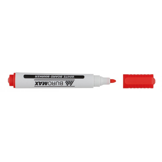 Маркер Buromax для магнитных досок 2-4 мм красный (BM.8800-05) Маркер Buromax для магнитных досок 2-4 мм красный (BM.8800-05)