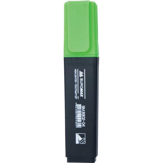 Маркер текстовий Buromax Jobmax 2-4 мм Зеле (BM.8902-04) Маркер текстовий Buromax Jobmax 2-4 мм Зеле (BM.8902-04)