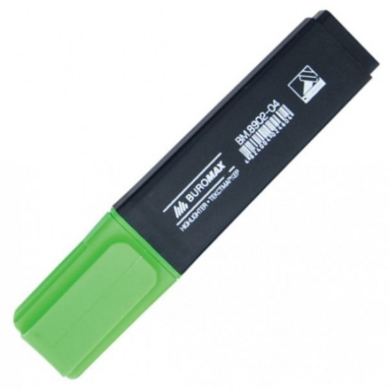 Маркер текстовий Buromax Jobmax 2-4 мм Зеле (BM.8902-04) Маркер текстовий Buromax Jobmax 2-4 мм Зеле (BM.8902-04)