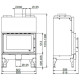 Камінна топка Uniflam 860 EVO Камінна топка Uniflam 860 EVO