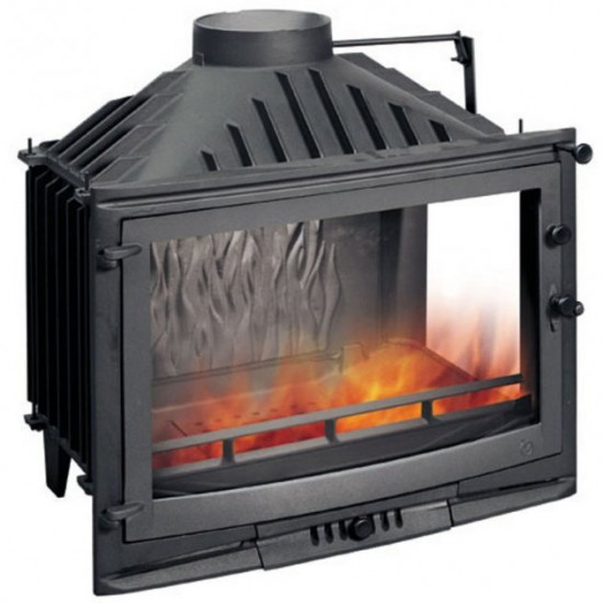 Камінна топка Uniflam 700 Selenic з шибером + праве бічне скло Камінна топка Uniflam 700 Selenic з шибером + праве бічне скло