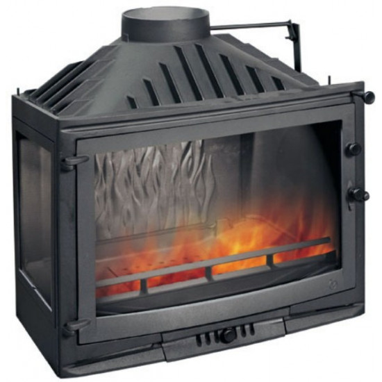 Камінна топка Uniflam 700 Selenic з шибером + ліве бічне скло Камінна топка Uniflam 700 Selenic з шибером + ліве бічне скло