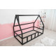 Дитяче ліжко будиночок Монтессорі BUSY WOOD Модель 1 190х90 см чорний