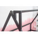 Дитяче ліжко будиночок Монтессорі BUSY WOOD Модель 1 190х90 см чорний