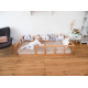 Детская деревянная кровать BUSY WOOD напольная Модель 10 120х60 см Натуральное дерево Детская деревянная кровать BUSY WOOD напольная Модель 10 120х60 см Натуральное дерево