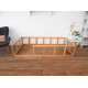 Детская деревянная кровать BUSY WOOD напольная Модель 10 120х60 см Натуральное дерево Детская деревянная кровать BUSY WOOD напольная Модель 10 120х60 см Натуральное дерево
