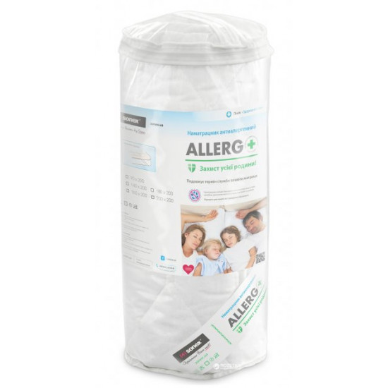 Наматрацник Sonex антиалергенний Allergo 180x200 (SO102094) Наматрацник Sonex антиалергенний Allergo 180x200 (SO102094)