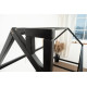 Дитяче ліжко будиночок Монтессорі BUSY WOOD Модель 2 190х80 см чорний