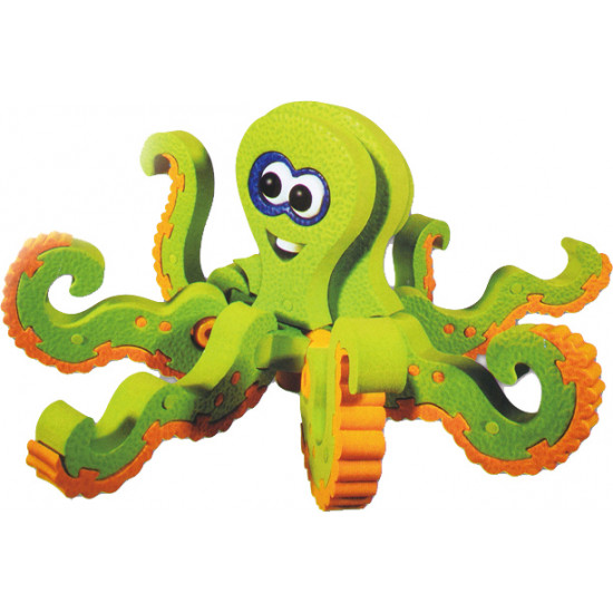 Объемный мягкий конструктор Sen Yan Toys Осьминог 33 детали (SY1009) (6910010110092) Объемный мягкий конструктор Sen Yan Toys Осьминог 33 детали (SY1009) (6910010110092)