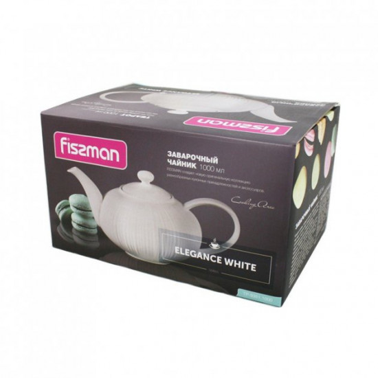 Чайник для заварювання Fissman Elegance White 1 л (F9351) Чайник для заварювання Fissman Elegance White 1 л (F9351)