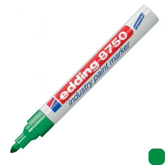 Маркер Edding Industry Paint 2-4 мм зелений (e-8750/04) Маркер Edding Industry Paint 2-4 мм зелений (e-8750/04)