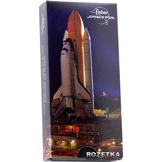 Ручка шариковая Fisher Space Pen Шаттл Черная 0.7 мм Хромированный корпус (747609831146) Ручка шариковая Fisher Space Pen Шаттл Черная 0.7 мм Хромированный корпус (747609831146)