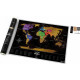 Скретч-карта мира 1DEA.me Travel Map Black World (BW) Скретч-карта мира 1DEA.me Travel Map Black World (BW)