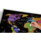 Скретч-карта мира 1DEA.me Travel Map Black World (BW) Скретч-карта мира 1DEA.me Travel Map Black World (BW)