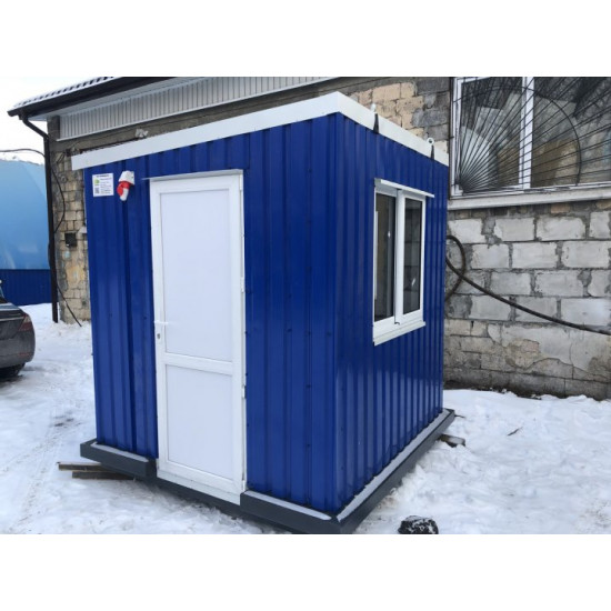 Пропускний пункт ПРОФМОДУЛЬ 2*2м синій Пропускний пункт ПРОФМОДУЛЬ 2*2м синій