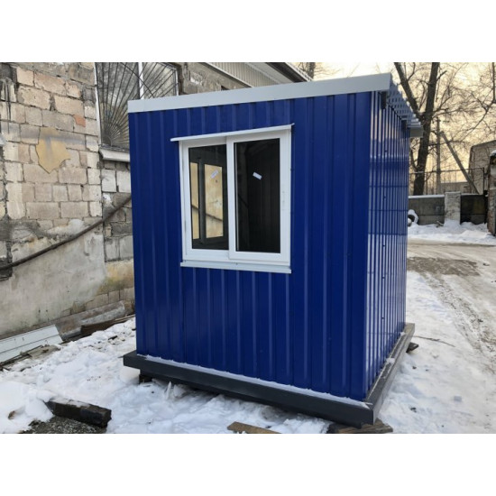 Пропускний пункт ПРОФМОДУЛЬ 2*2м синій Пропускний пункт ПРОФМОДУЛЬ 2*2м синій