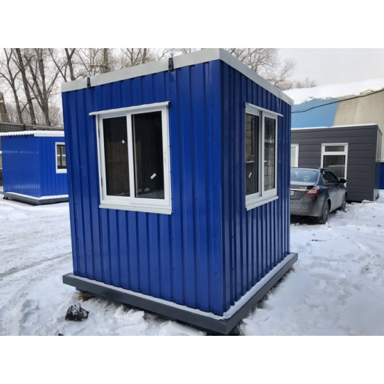 Пропускний пункт ПРОФМОДУЛЬ 2*2м синій Пропускний пункт ПРОФМОДУЛЬ 2*2м синій