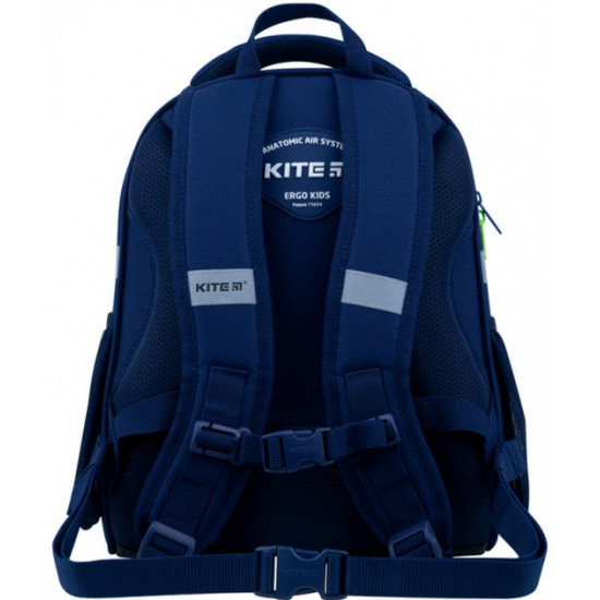 Рюкзак каркасный Kite для мальчика 35x26x13.5 см 12 л Cyber (K22-555S-5) Рюкзак каркасный Kite для мальчика 35x26x13.5 см 12 л Cyber (K22-555S-5)