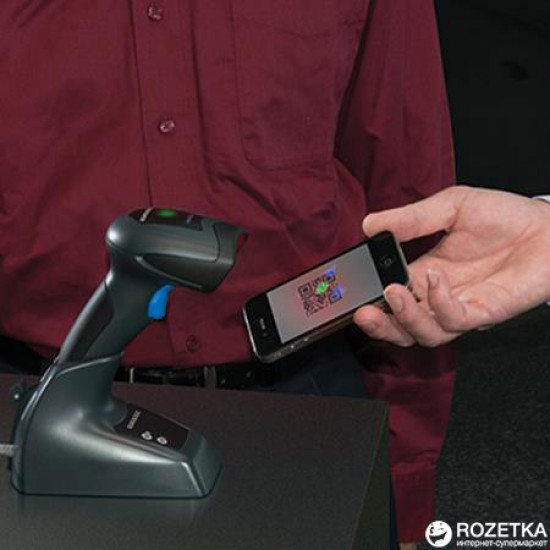 Сканер 2D штрих-кодов Datalogic QuickScan I QBT2430 с базой Black (QBT2430-BK-BTK1) Сканер 2D штрих-кодов Datalogic QuickScan I QBT2430 с базой Black (QBT2430-BK-BTK1)