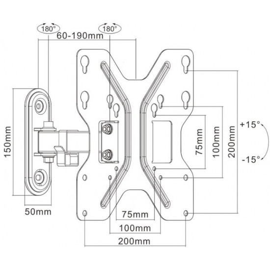Кронштейн UniBracket 42 Кронштейн UniBracket 42
