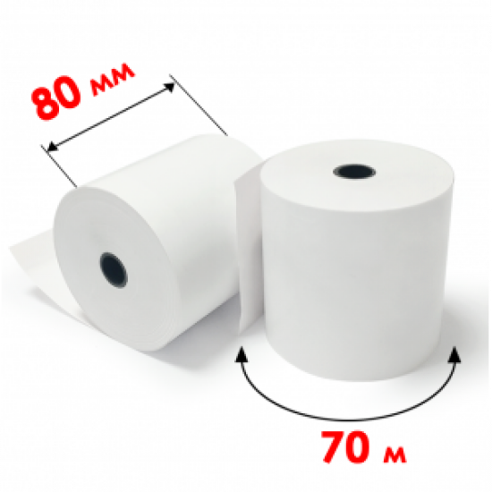 Касова стрічка 80мм*70м PRINTSCAN (10772) Касова стрічка 80мм*70м PRINTSCAN (10772)