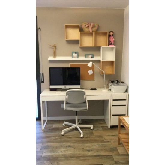 Комп'ютерний стіл MICKE 142х50см IKEA 902.143.08 білий 142х50 Комп'ютерний стіл MICKE 142х50см IKEA 902.143.08 білий 142х50