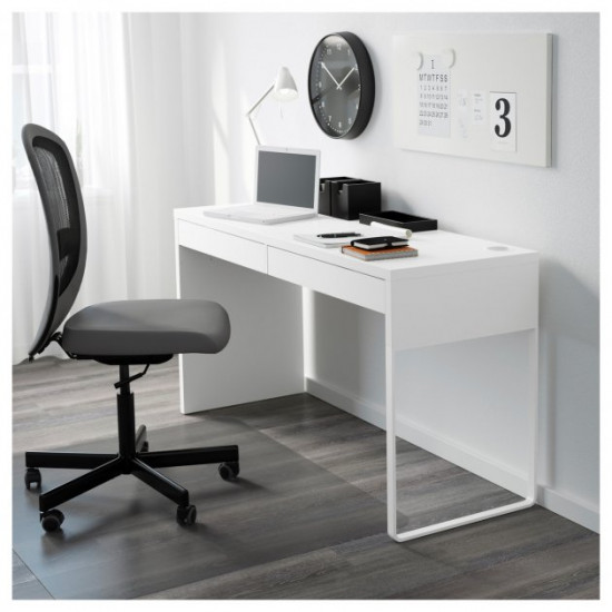 Комп'ютерний стіл MICKE 142х50см IKEA 902.143.08 білий 142х50 Комп'ютерний стіл MICKE 142х50см IKEA 902.143.08 білий 142х50