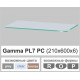Полиця скляна настінна прямокутна Commus PL7 PC (210х600х6мм) Полиця скляна настінна прямокутна Commus PL7 PC (210х600х6мм)