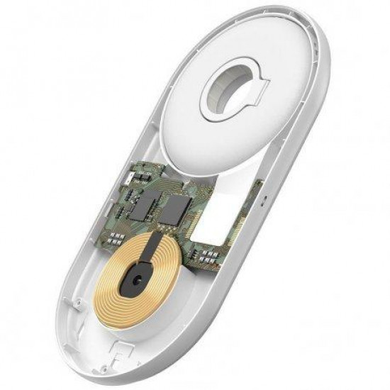 Беспроводное зарядное устройство Baseus Planet 2 in 1 10W WXPL-B02 White Беспроводное зарядное устройство Baseus Planet 2 in 1 10W WXPL-B02 White