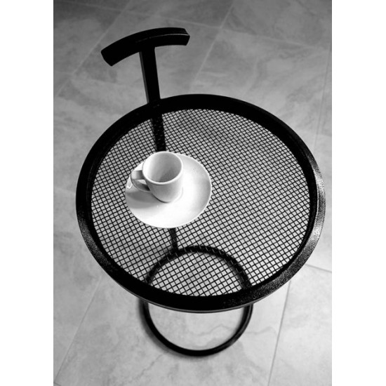 Кофейный столик Kompred Круг 320х320х800 мм Черный (OL012) Кофейный столик Kompred Круг 320х320х800 мм Черный (OL012)