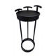 Кофейный столик Kompred Круг 320х320х800 мм Черный (OL012) Кофейный столик Kompred Круг 320х320х800 мм Черный (OL012)