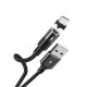 Data-кабель Remax Zigie RC-102m microUSB magnetic 1.2м Black Data-кабель Remax Zigie RC-102m microUSB magnetic 1.2м Black