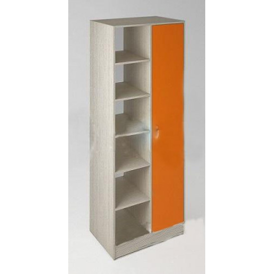 Стелаж KidsBunkBed М-02 дуб молочний апельсин 2000х750х30 мм