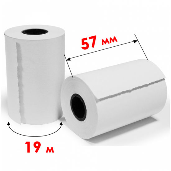 Касова стрічка 57мм*19м PRINTSCAN (00062) Касова стрічка 57мм*19м PRINTSCAN (00062)